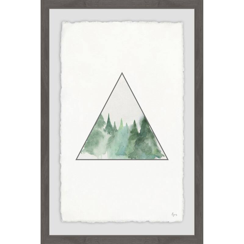 Grove Untouched' Framed Painting Print