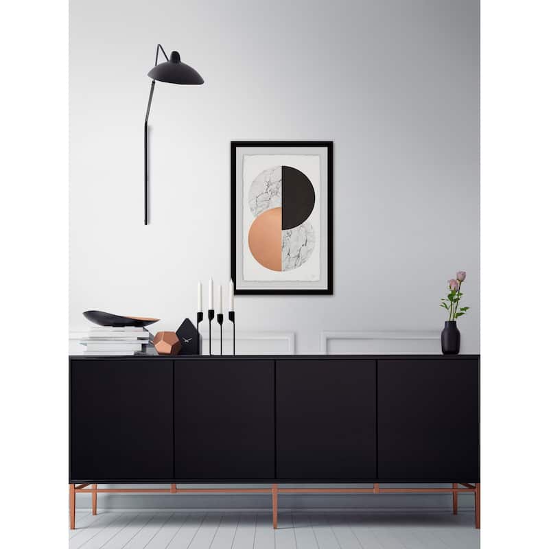 Worlds Divided' Framed Painting Print