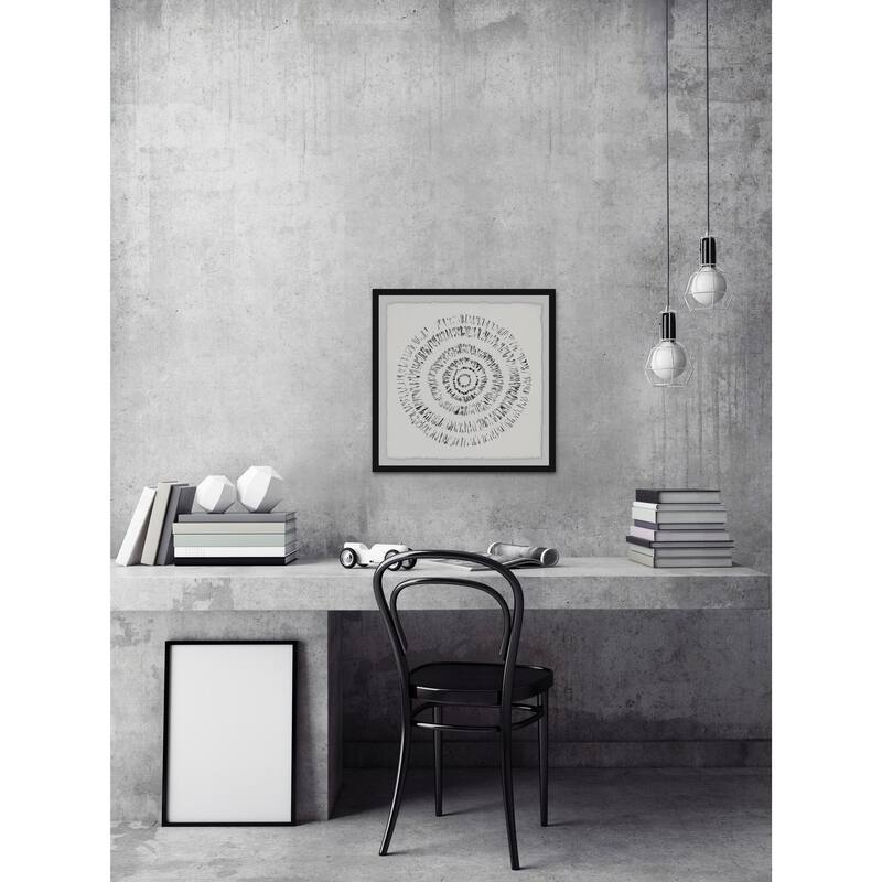 Tree Stamp' Framed Painting Print