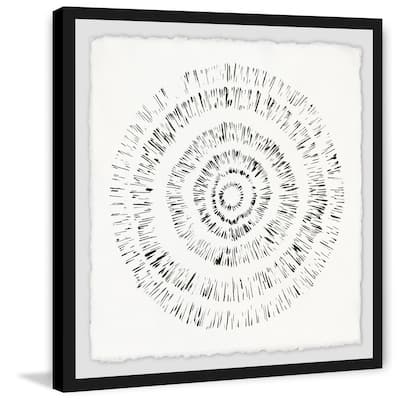 Tree Stamp' Framed Painting Print