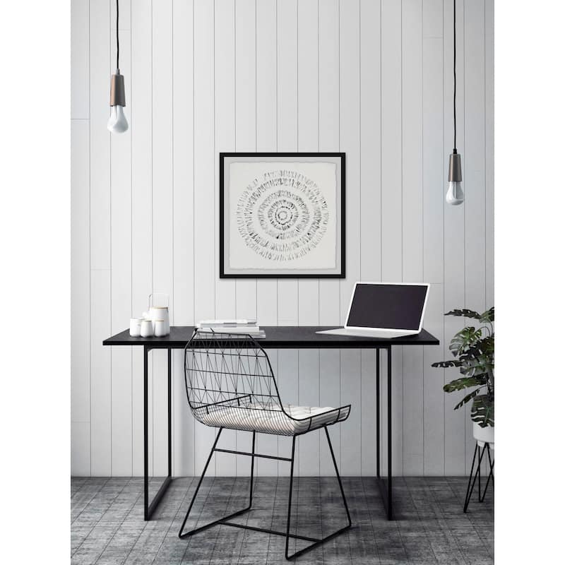 Tree Stamp' Framed Painting Print