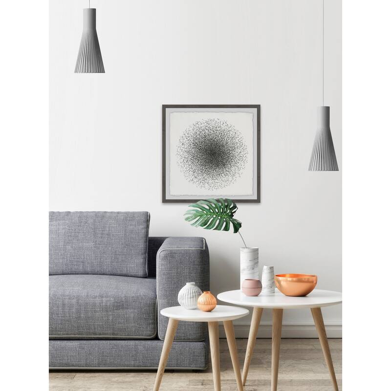 Black Sands' Framed Painting Print