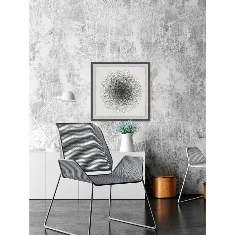 Black Sands' Framed Painting Print