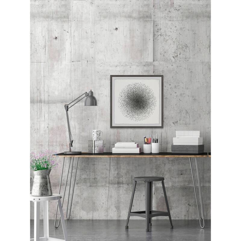 Black Sands' Framed Painting Print