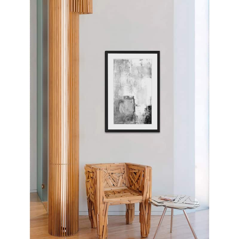 Deeper Figure' Framed Painting Print