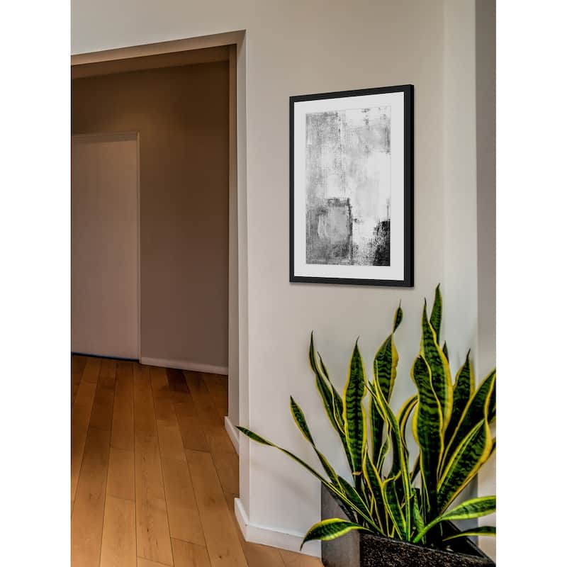 Deeper Figure' Framed Painting Print