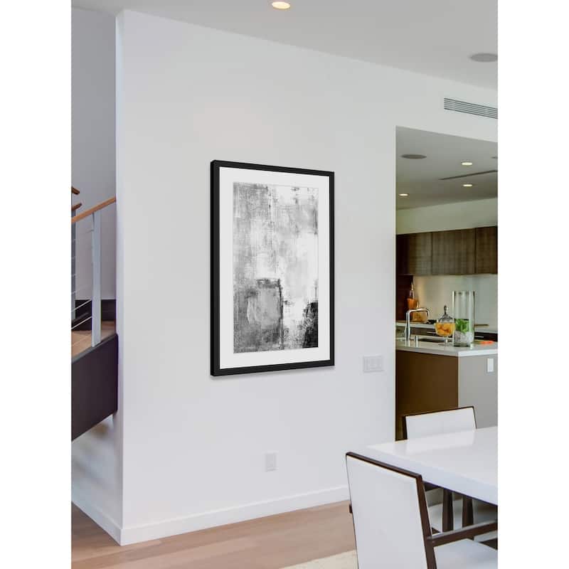 Deeper Figure' Framed Painting Print