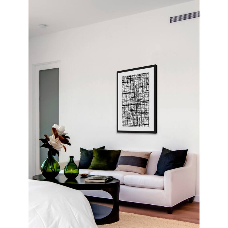 Aesthetic Singularity' Framed Painting Print