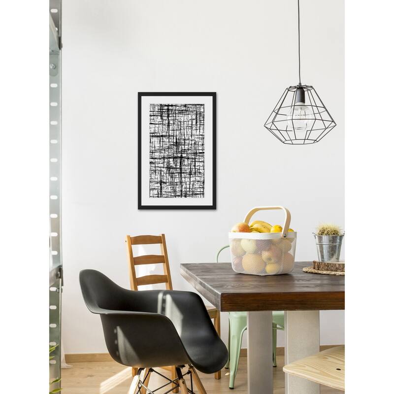 Aesthetic Singularity' Framed Painting Print