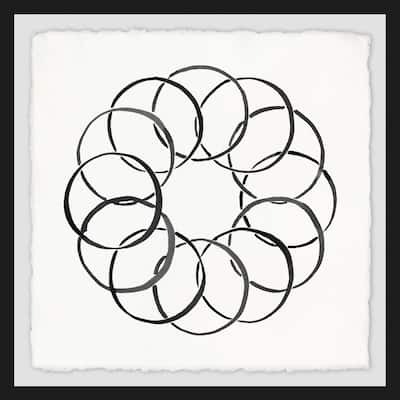 Sphere of Rings' Framed Painting Print