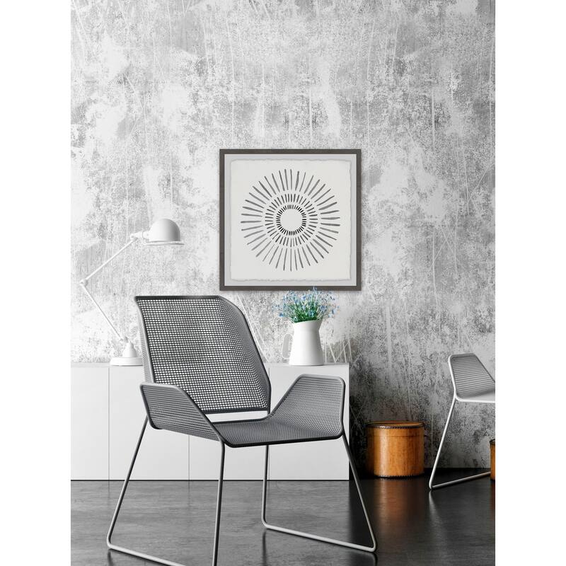 Sundial' Framed Painting Print