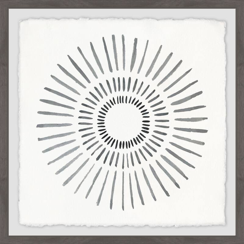 Sundial' Framed Painting Print