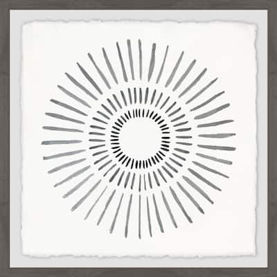 Sundial' Framed Painting Print