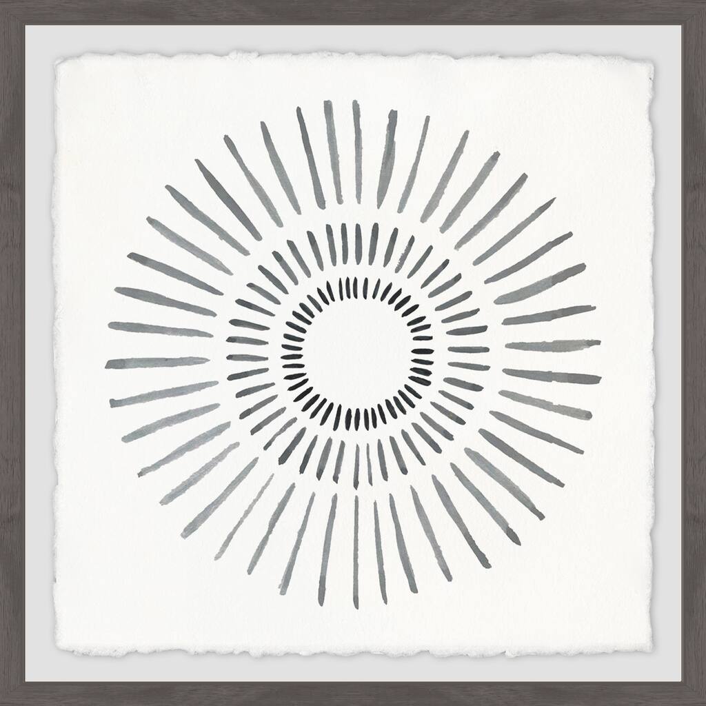 Sundial' Framed Painting Print