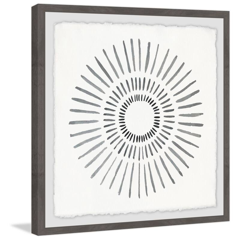 Sundial' Framed Painting Print