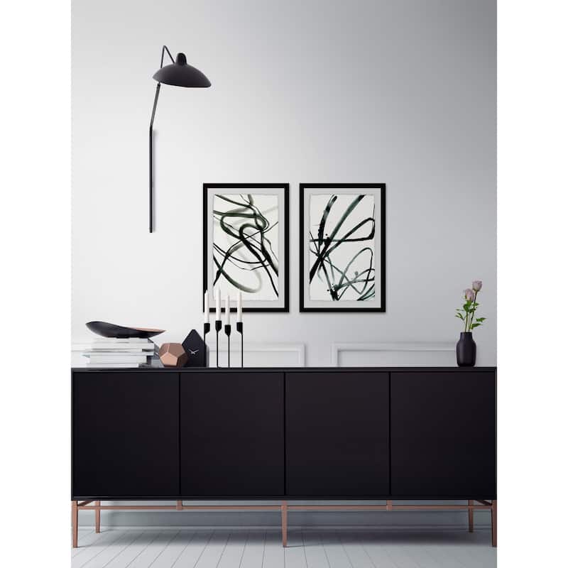 Marmont Hill - Handmade Toxic Lines Diptych