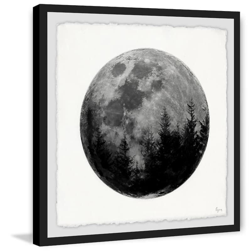 Darkening Moon' Framed Painting Print