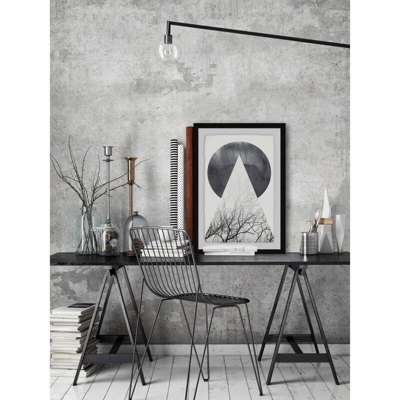 'A Full Moon' Framed Painting Print