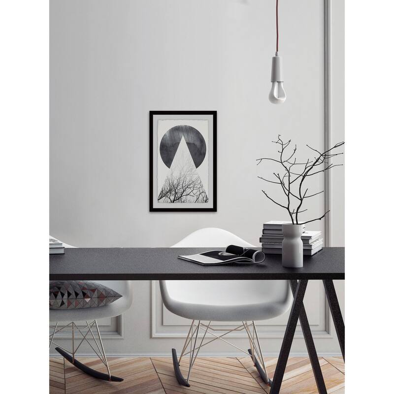 'A Full Moon' Framed Painting Print