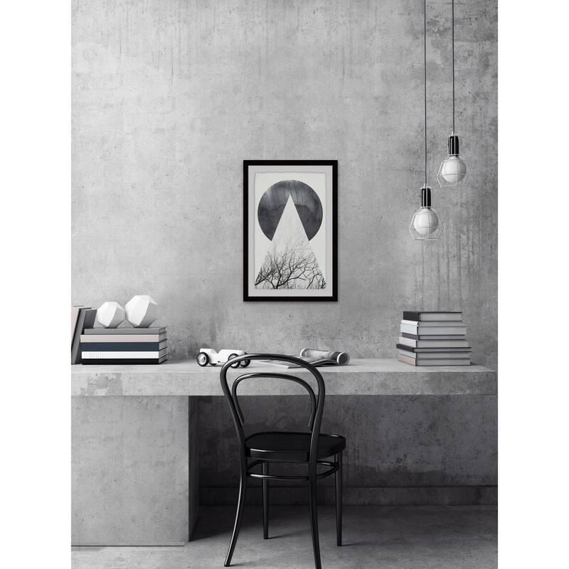 'A Full Moon' Framed Painting Print