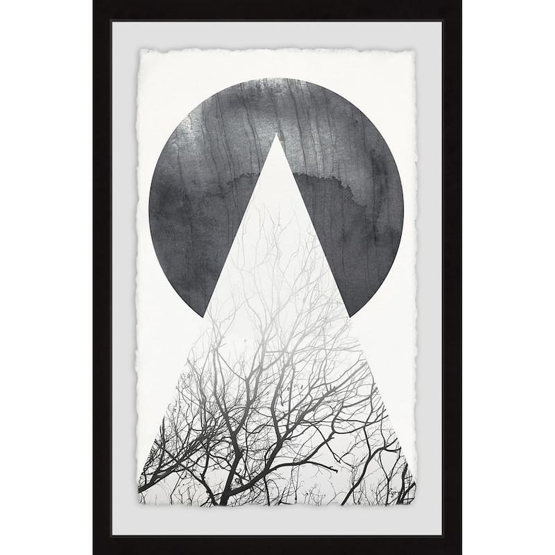 'A Full Moon' Framed Painting Print