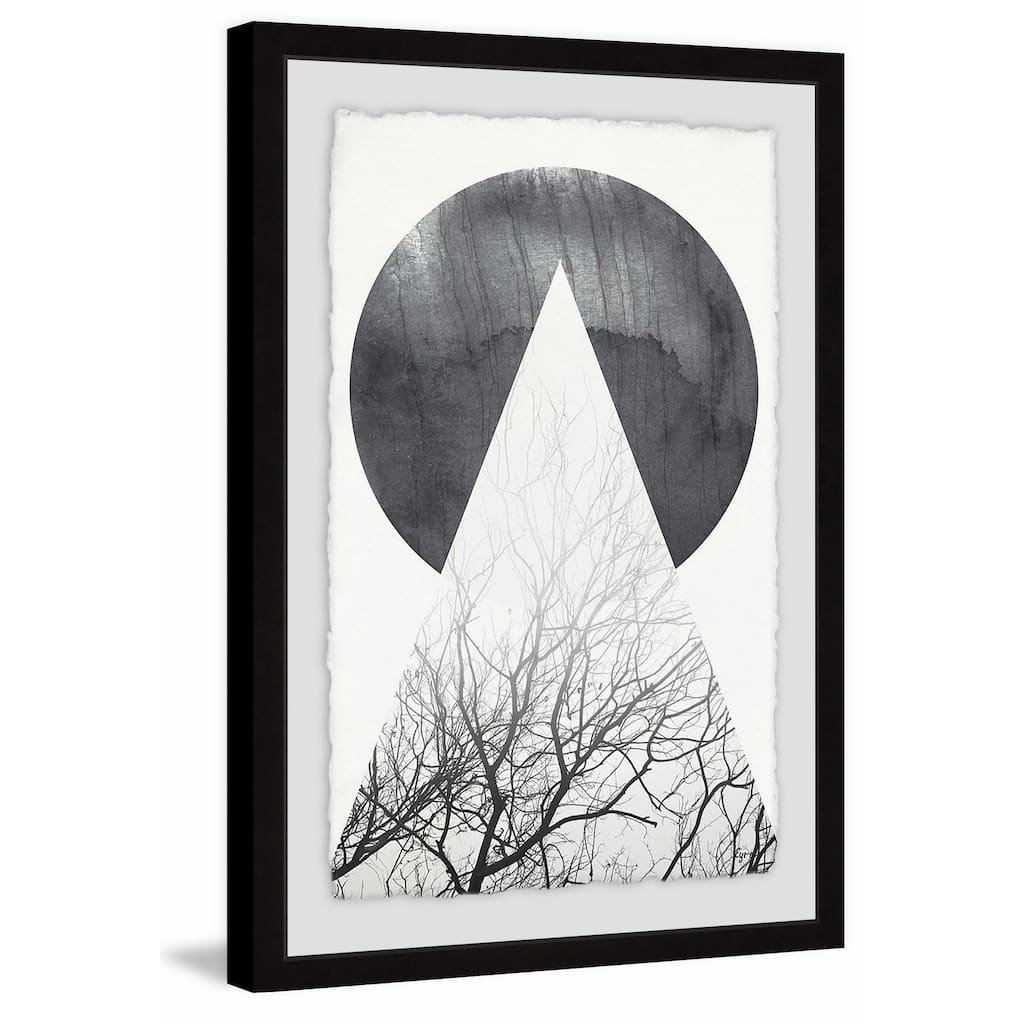'A Full Moon' Framed Painting Print