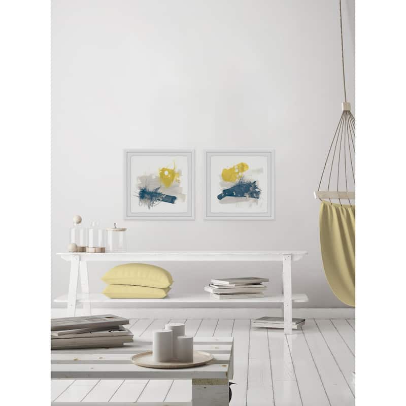 Marmont Hill - Handmade Bitte Diptych - Multi-Color