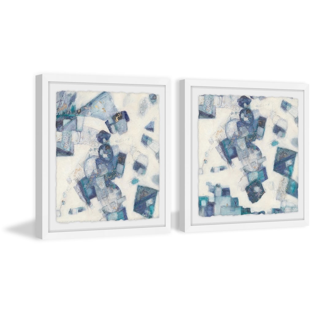 Marmont Hill - Handmade Fantasia Diptych - Multi-Color