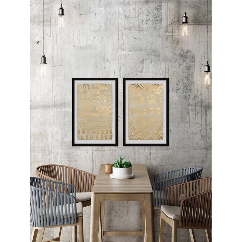 Marmont Hill - Handmade Pattern Bazaar II Diptych - Multi-Color