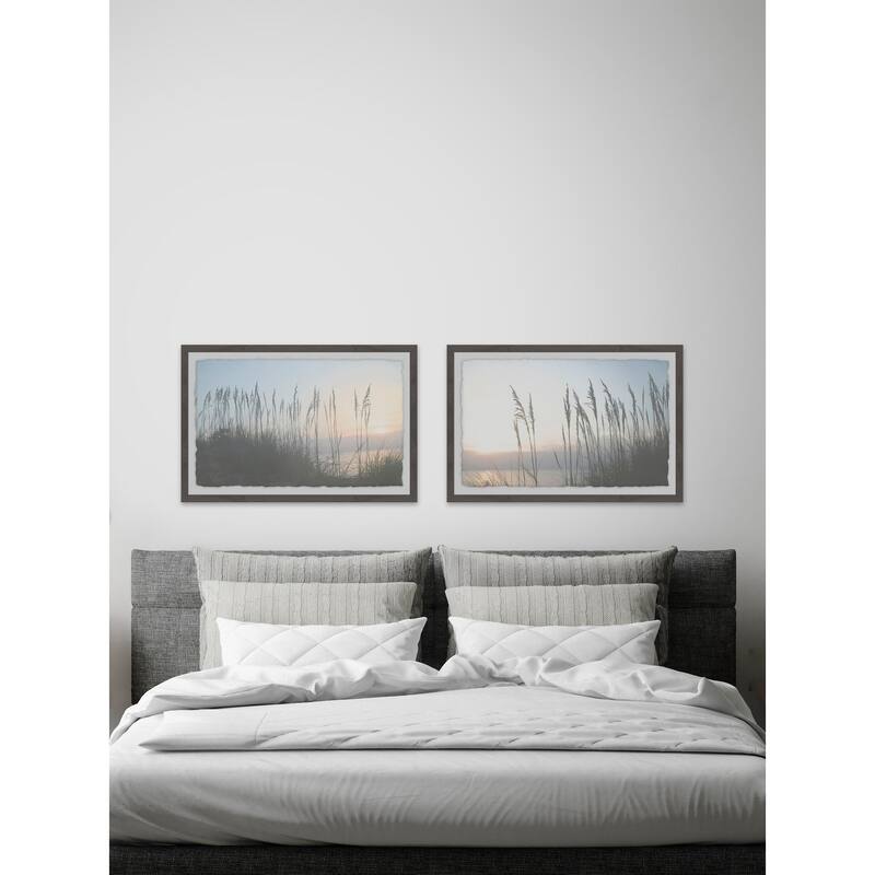Marmont Hill - Handmade Morning Whisper II Diptych - Multi-Color