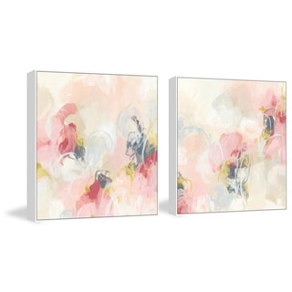 Marmont Hill - Handmade Cherry Blossom Diptych - Multi-color - Bed Bath ...