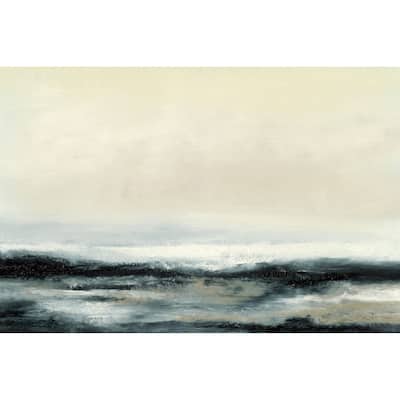 Ocean Tide II' Painting Print on Wrapped Canvas - Multi-Color
