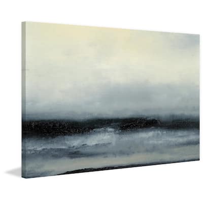 Ocean Tide III' Painting Print on Wrapped Canvas - Multi-Color