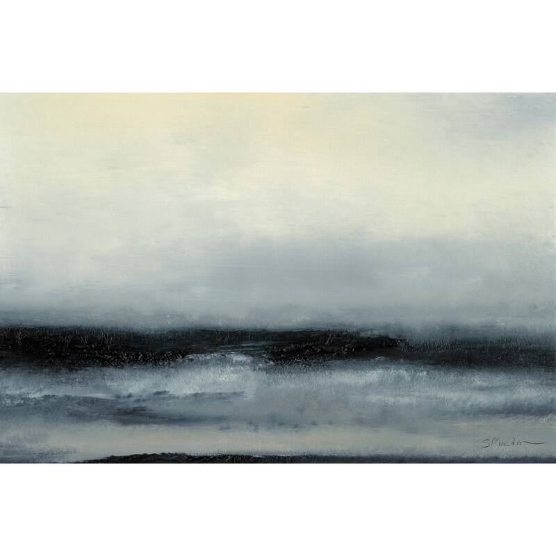Ocean Tide III' Painting Print on Wrapped Canvas - Multi-Color