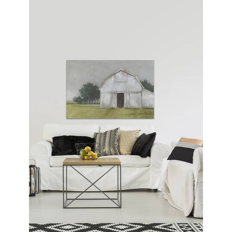 Rustic Barnyard II' Painting Print on Wrapped Canvas - Multi-Color