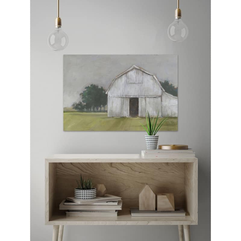 Rustic Barnyard II' Painting Print on Wrapped Canvas - Multi-Color