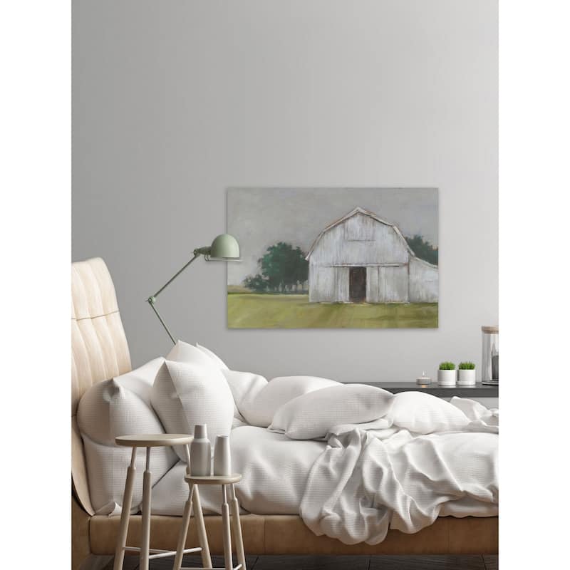 Rustic Barnyard II' Painting Print on Wrapped Canvas - Multi-Color