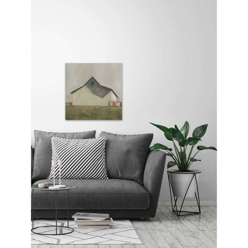Serene Barn V' Painting Print on Wrapped Canvas - Multi-Color
