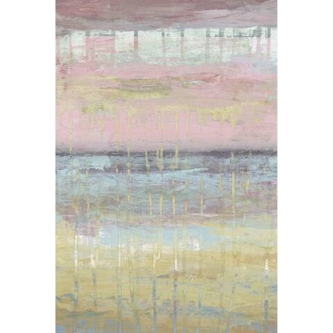Marmont Hill - Handmade Dusted Horizon II Print on Wrapped Canvas