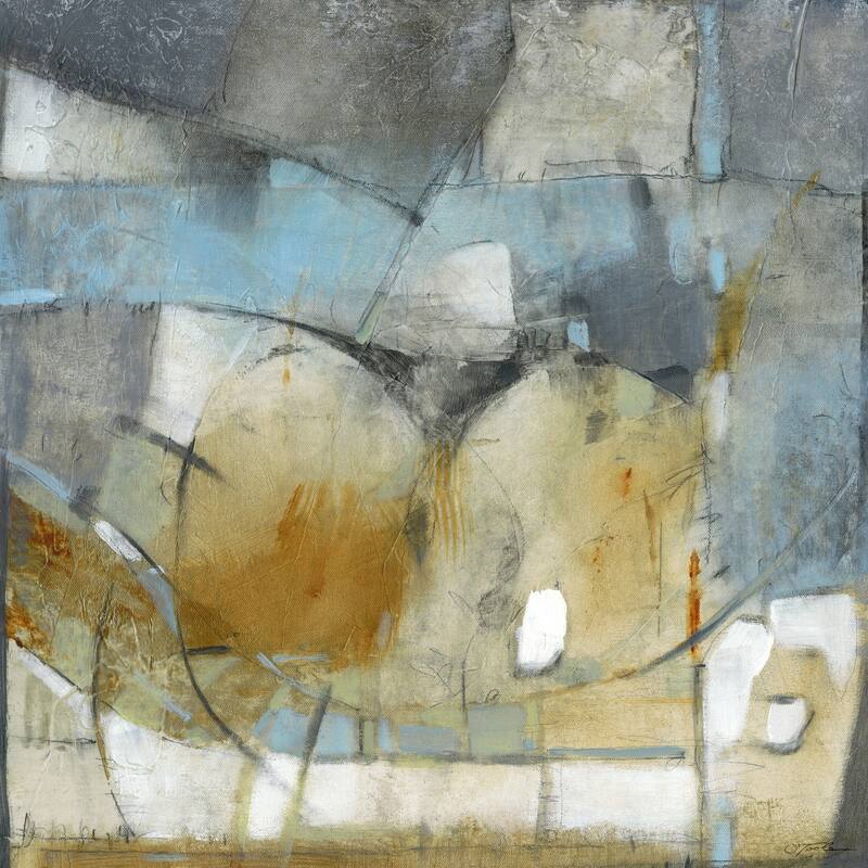 Aerial View I' Painting Print on Wrapped Canvas - Multi-Color