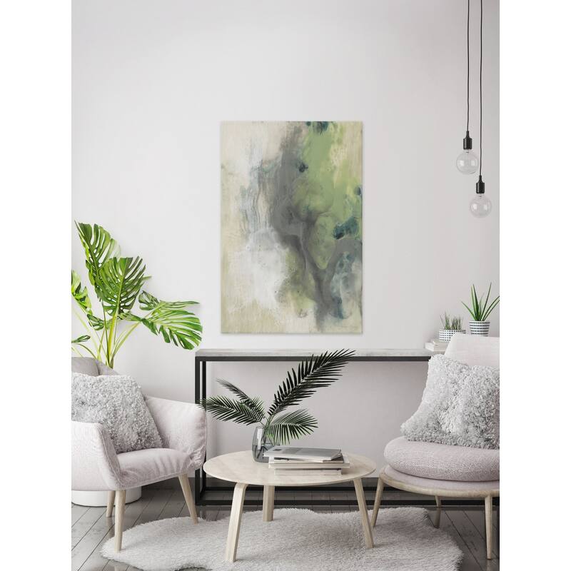 Gold Illusion II' Painting Print on Wrapped Canvas - Multi-Color