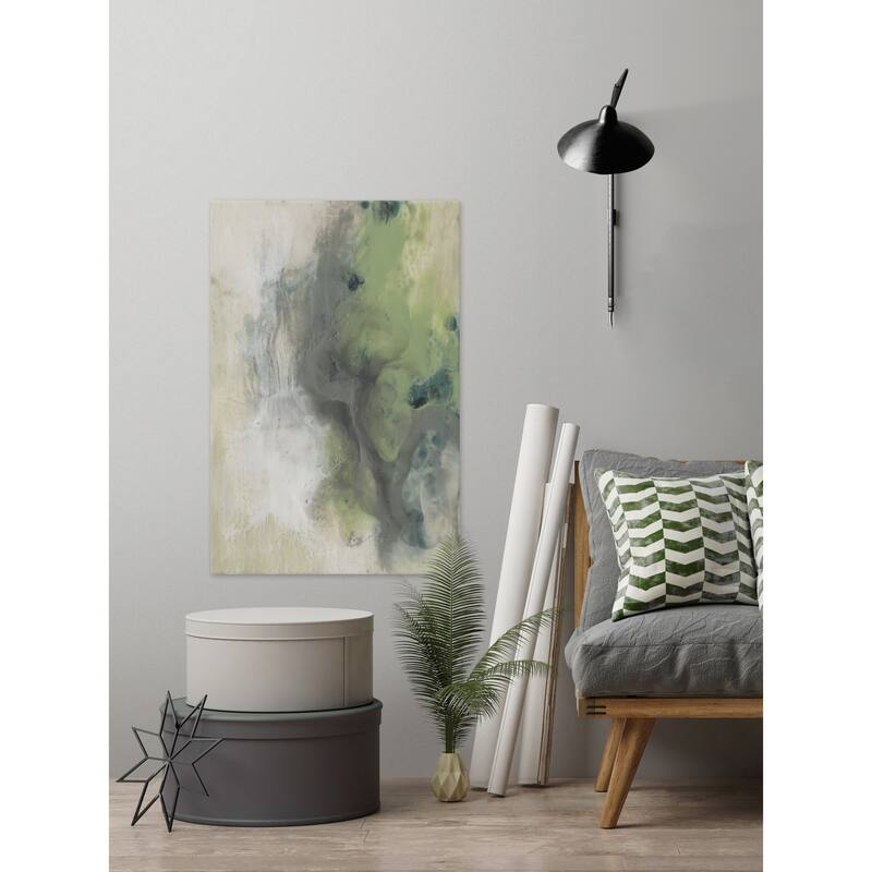 Gold Illusion II' Painting Print on Wrapped Canvas - Multi-Color