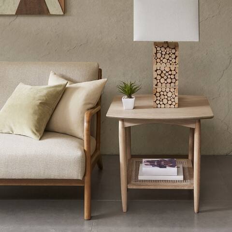 INK+IVY Kelly Light Brown End Table