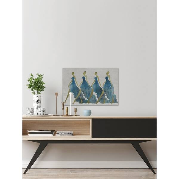 Marmont Hill Handmade Quadri Fashion Ii Print On Wrapped Canvas Overstock 22484848