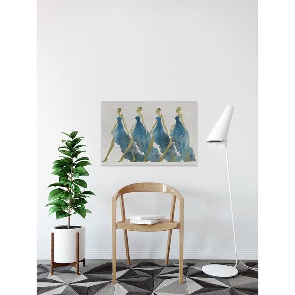 Marmont Hill Handmade Quadri Fashion Ii Print On Wrapped Canvas Overstock 22484848