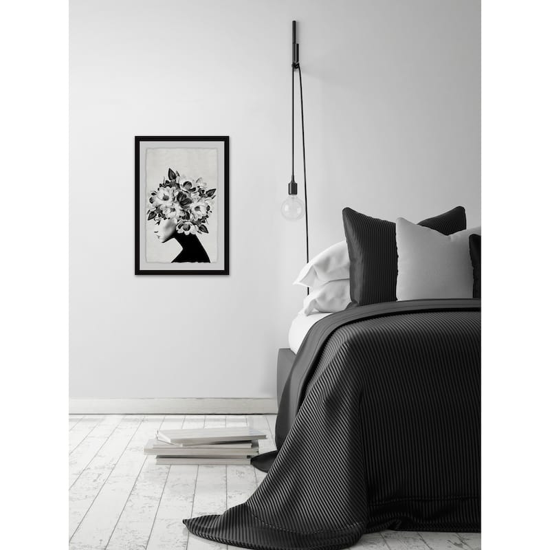 Mysterious' Framed Painting Print - Multi-Color