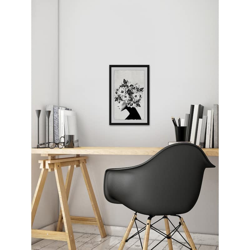 Mysterious' Framed Painting Print - Multi-Color