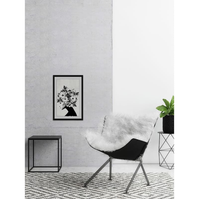 Mysterious' Framed Painting Print - Multi-Color