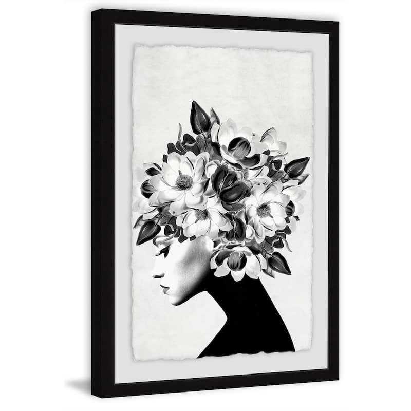 Mysterious' Framed Painting Print - Multi-Color
