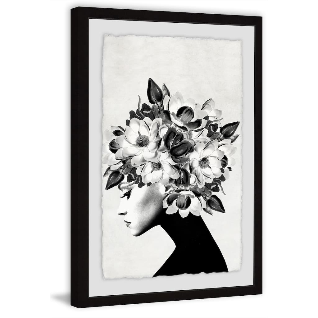 Mysterious' Framed Painting Print - Multi-Color